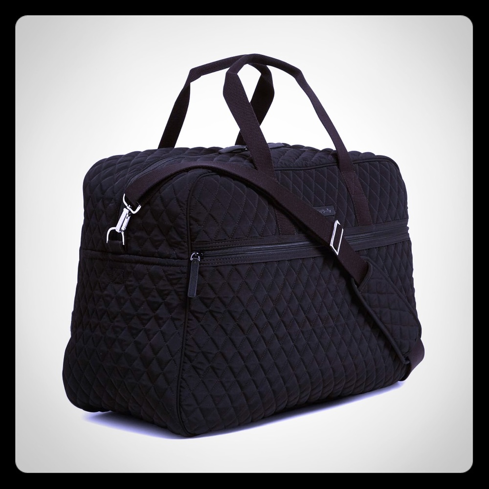 NWT! Vera Bradley Travel Bag in Classic Black